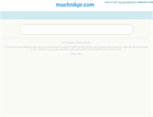 Tablet Screenshot of muchnikpr.com
